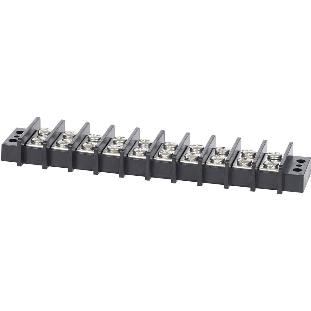 Suncoast Marine and Auto offers Blue Sea 2610 Terminal Block 65AMP - 10 Circuit [2610]