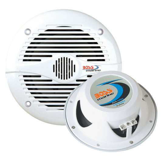 Suncoast Marine and Auto offers Boss Audio 5.25" MR50W Speakers - White - 150W [MR50W]