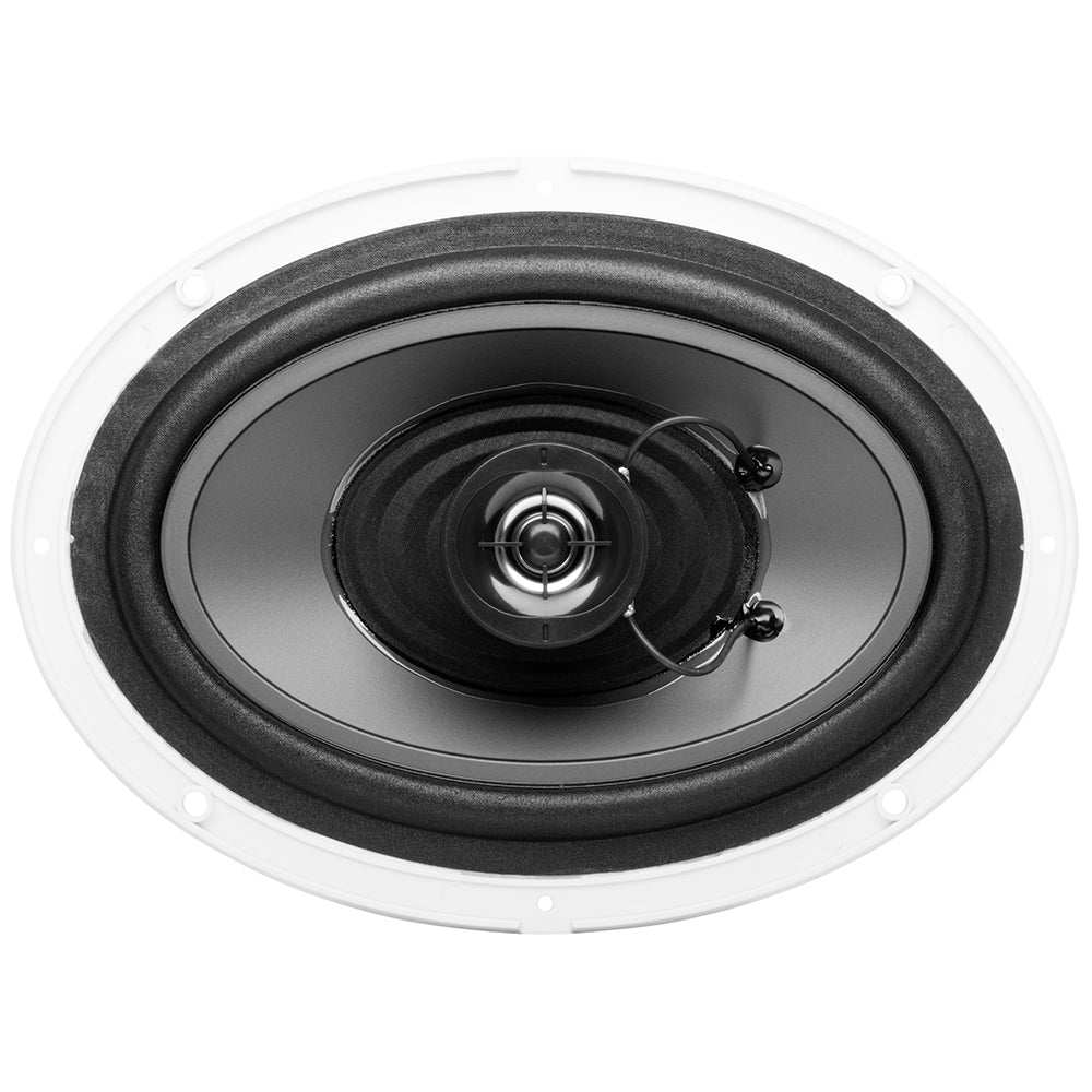 Suncoast Marine and Auto offers Boss Audio 6"x 9" MR690 Oval Speakers - White - 350W [MR690]