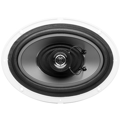 Suncoast Marine and Auto offers Boss Audio 6"x 9" MR690 Oval Speakers - White - 350W [MR690]