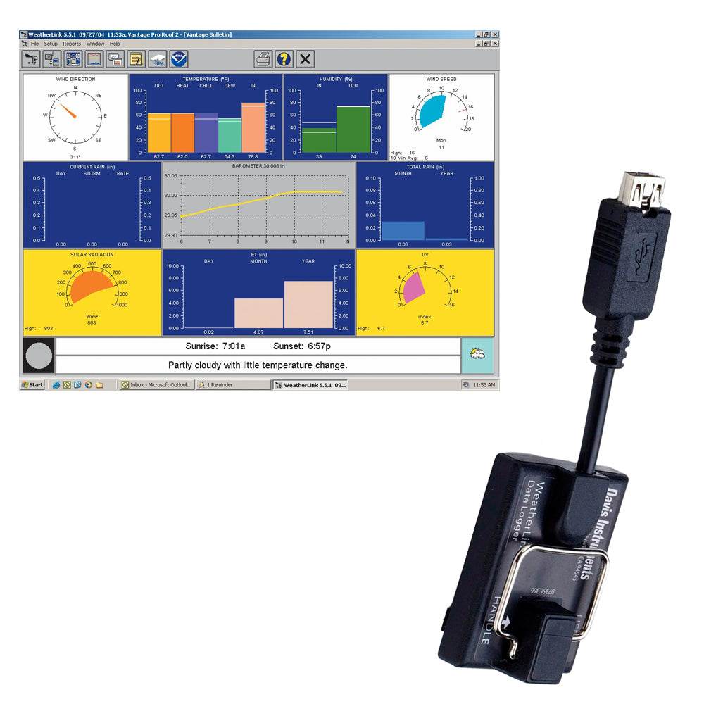 Suncoast Marine and Auto offers Davis WeatherLink f/Vantage Pro2 & Vantage Vue [6510USB]