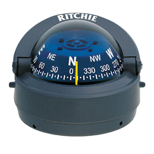 Suncoast Marine and Auto offers Ritchie S-53G Explorer Compass - Surface Mount - Gray [S-53G]