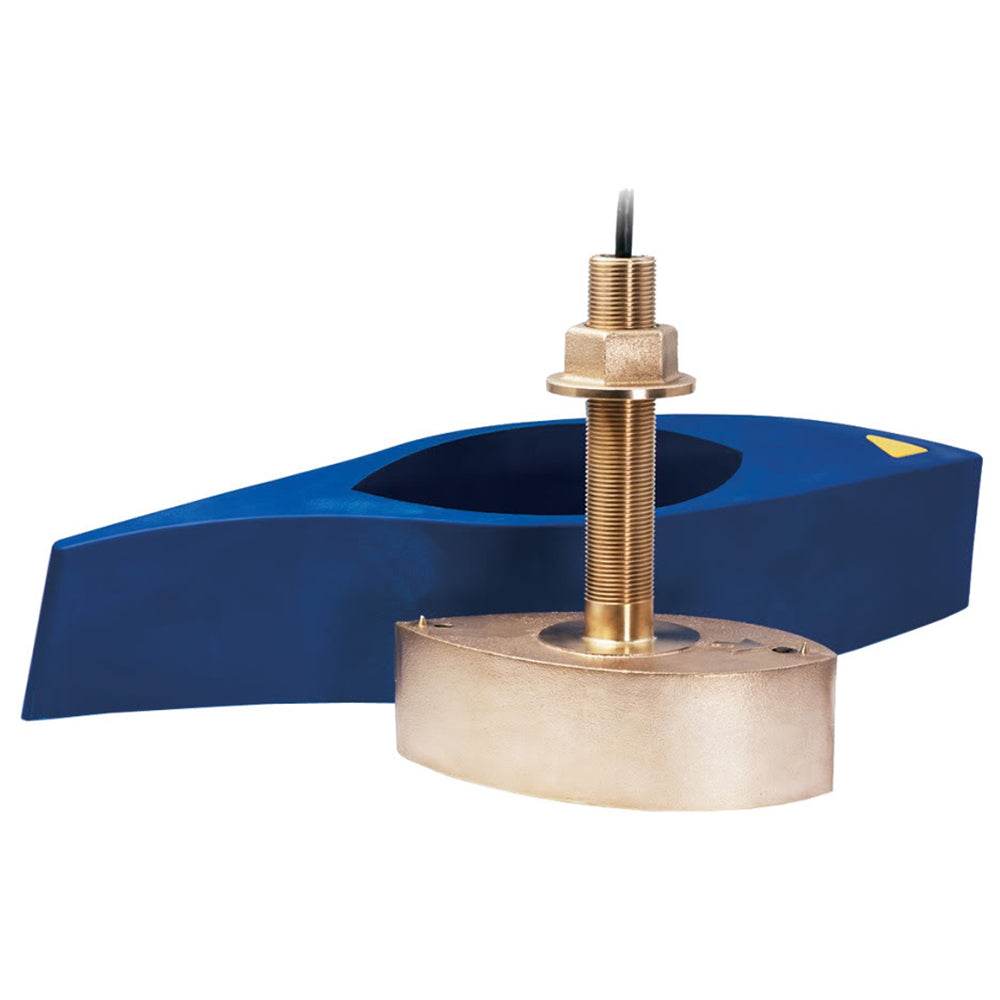 Suncoast Marine and Auto offers Furuno 526T-HDD Bronze Broadband Thru-Hull Transducer w/Temp, Built-In Diplexer & Hi-Speed Fairing Block 1kW (10-Pin) [526TID-HDD]