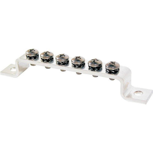 Suncoast Marine and Auto offers Blue Sea 2306 MiniBus 100AMP Common BusBar Grounding BusBar 6 x 8-32 Screw Terminal [2306]