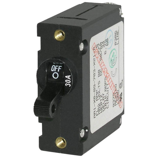 Suncoast Marine and Auto offers Blue Sea 7220 AC / DC Single Pole Magnetic World Circuit Breaker - 30 Amp [7220]