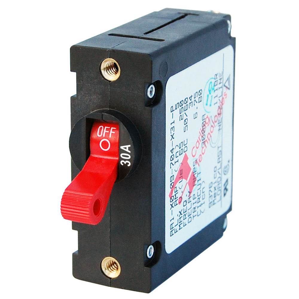 Suncoast Marine and Auto offers Blue Sea 7221 AC / DC Single Pole Magnetic World Circuit Breaker - 30 Amp [7221]