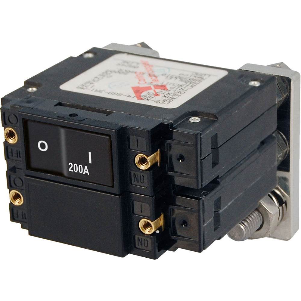 Suncoast Marine and Auto offers Blue Sea 7476 C - Series Flat Circuit Breaker, Single and Double Pole - 200 Amp [7476]