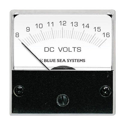 Suncoast Marine and Auto offers Blue Sea 8028 DC Analog Micro Voltmeter - 2" Face, 8-16 Volts DC [8028]