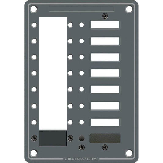 Suncoast Marine and Auto offers Blue Sea 8087 8 Position DC C-Series Panel - Blank [8087]