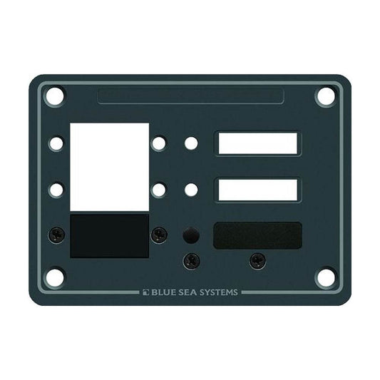 Suncoast Marine and Auto offers Blue Sea 8088 3 Position DC C-Series Panel - Blank [8088]