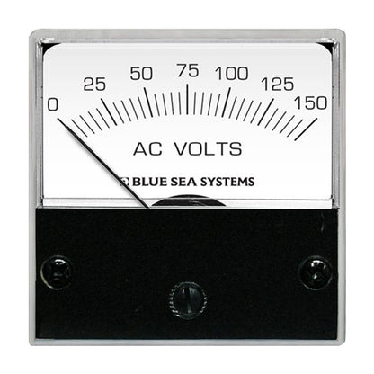 Suncoast Marine and Auto offers Blue Sea 8244 AC Analog Micro Voltmeter - 2" Face, 0-150 Volts AC [8244]