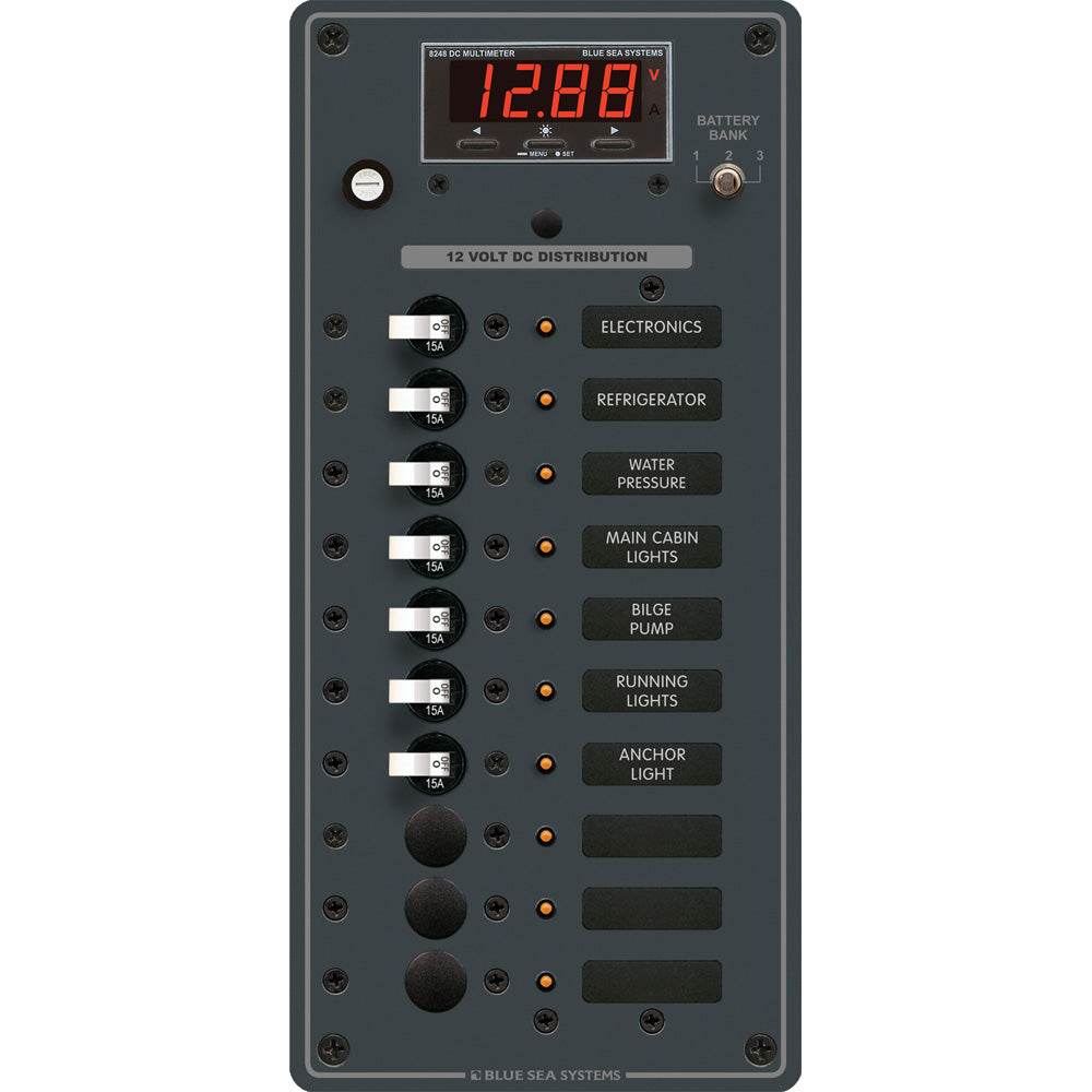 Suncoast Marine and Auto offers Blue Sea 8402 DC 10 Position w/Multi-Function Meter [8402]