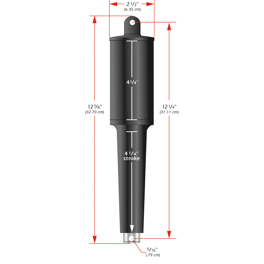 Suncoast Marine and Auto offers Lenco 102XD Extreme Duty Actuator - 12V - 4-1/4" Stroke [15060-001]