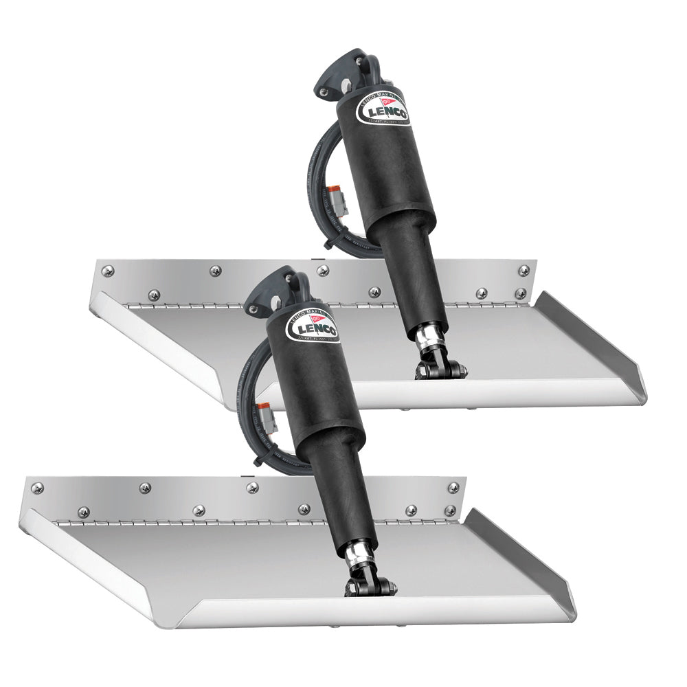 Suncoast Marine and Auto offers Lenco 12" x 9" Edgemount Trim Tab Kit w/LED Indicator Switch Kit 12V [TT12X9EI]