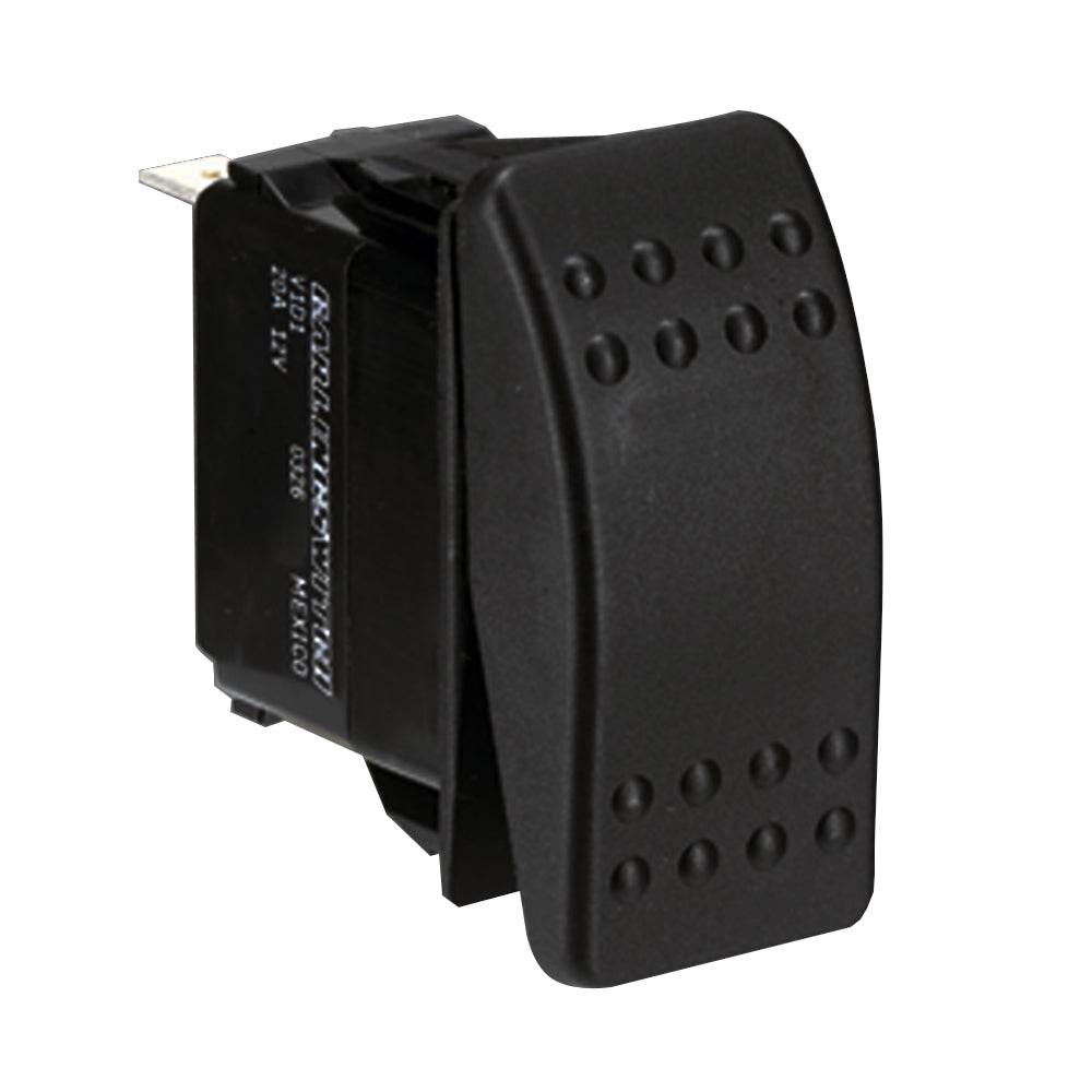 Suncoast Marine and Auto offers Paneltronics DPDT (ON)/OFF/(ON) Waterproof Contura Rocker Switch - Momentary Configuration [001-453]