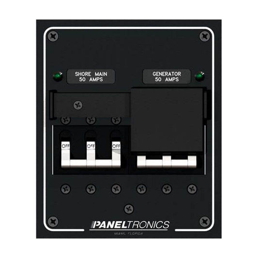 Suncoast Marine and Auto offers Paneltronics Standard 240VAC Ship To Shore Selector 9972321 [9972321B]