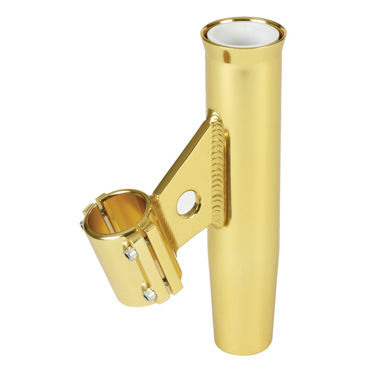 Suncoast Marine and Auto offers Lee's Clamp-On Rod Holder - Gold Aluminum - Vertical Mount - Fits 1.050" O.D. Pipe [RA5001GL]