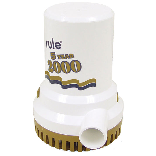 Suncoast Marine and Auto offers Rule 2000 G.P.H. "Gold Series" Bilge Pump [09]