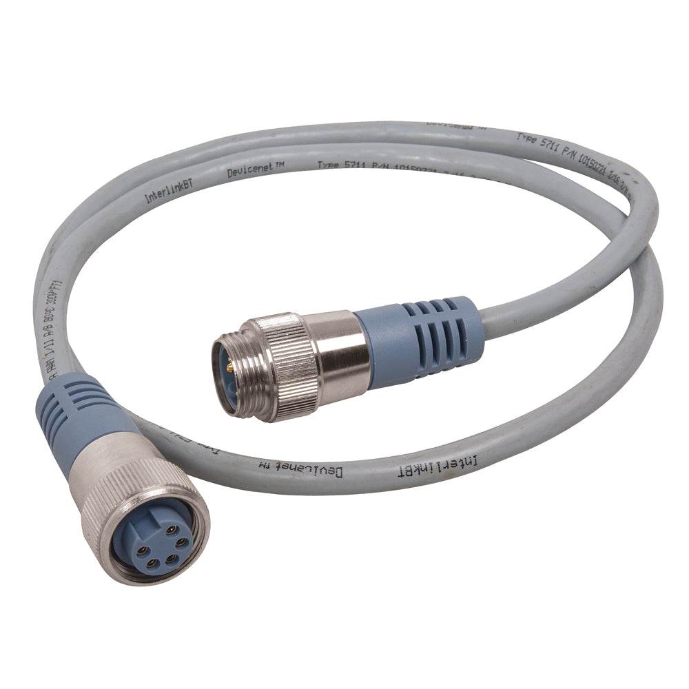 Suncoast Marine and Auto offers Maretron Mini Double Ended Cordset - Male to Female - 1M - Grey [NM-NG1-NF-01.0]