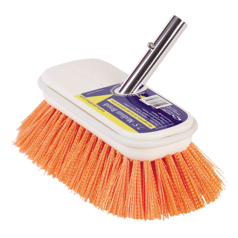 Suncoast Marine and Auto offers Swobbit 7.5" Medium Brush - Orange [SW77350]