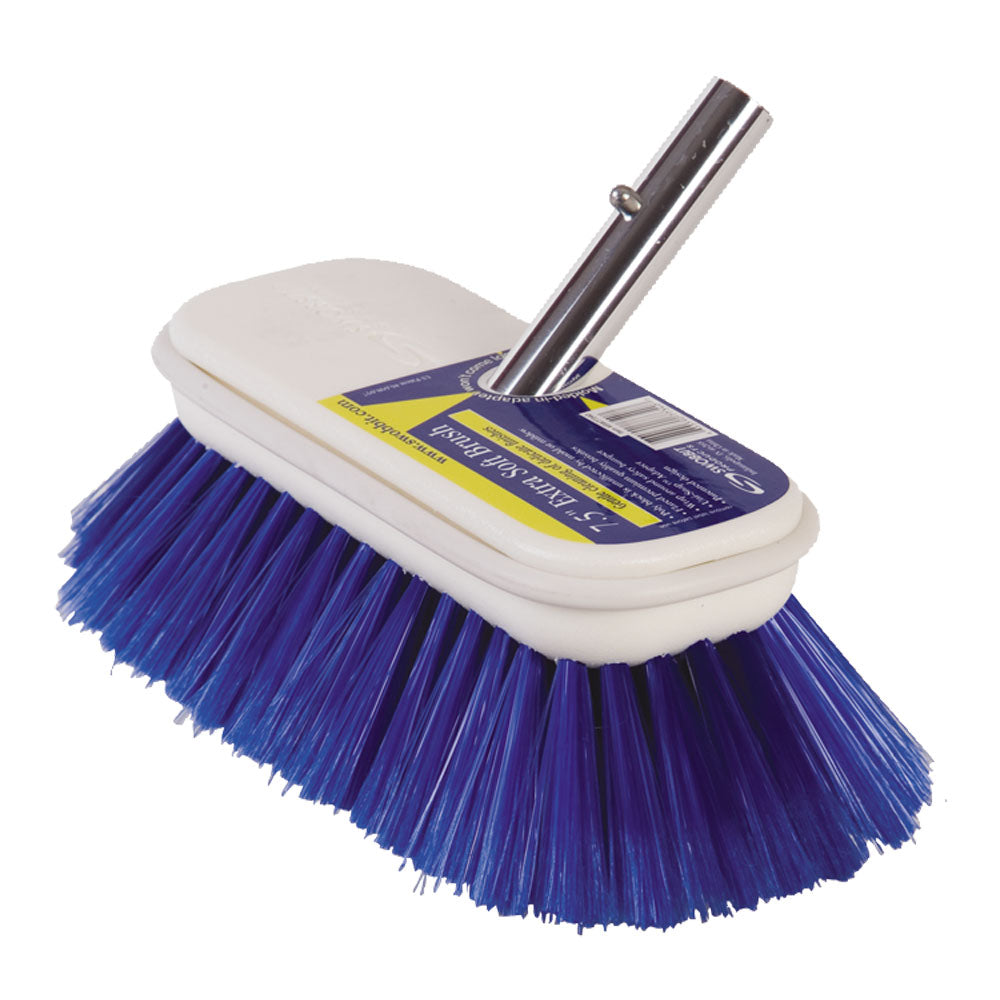 Suncoast Marine and Auto offers Swobbit 7.5" Extra Soft Brush - Blue [SW77340]