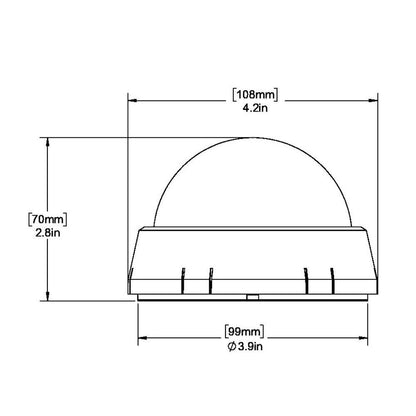 Suncoast Marine and Auto offers Ritchie XP-98W X-Port Tactician Compass - Surface Mount - White [XP-98W]