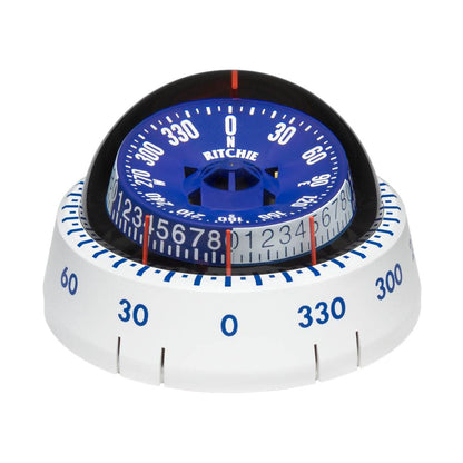 Suncoast Marine and Auto offers Ritchie XP-98W X-Port Tactician Compass - Surface Mount - White [XP-98W]