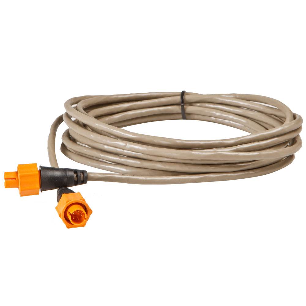 Suncoast Marine and Auto offers Lowrance 25 FT Ethernet Cable ETHEXT-25YL [127-30]