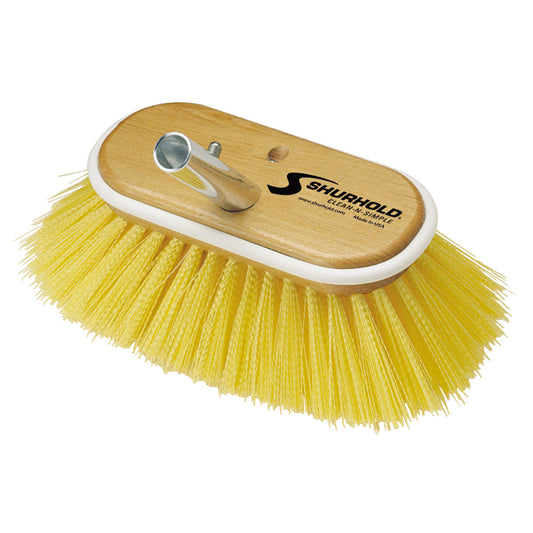 Suncoast Marine and Auto offers Shurhold 6" Polystyrene Medium Bristle Deck Brush [955]