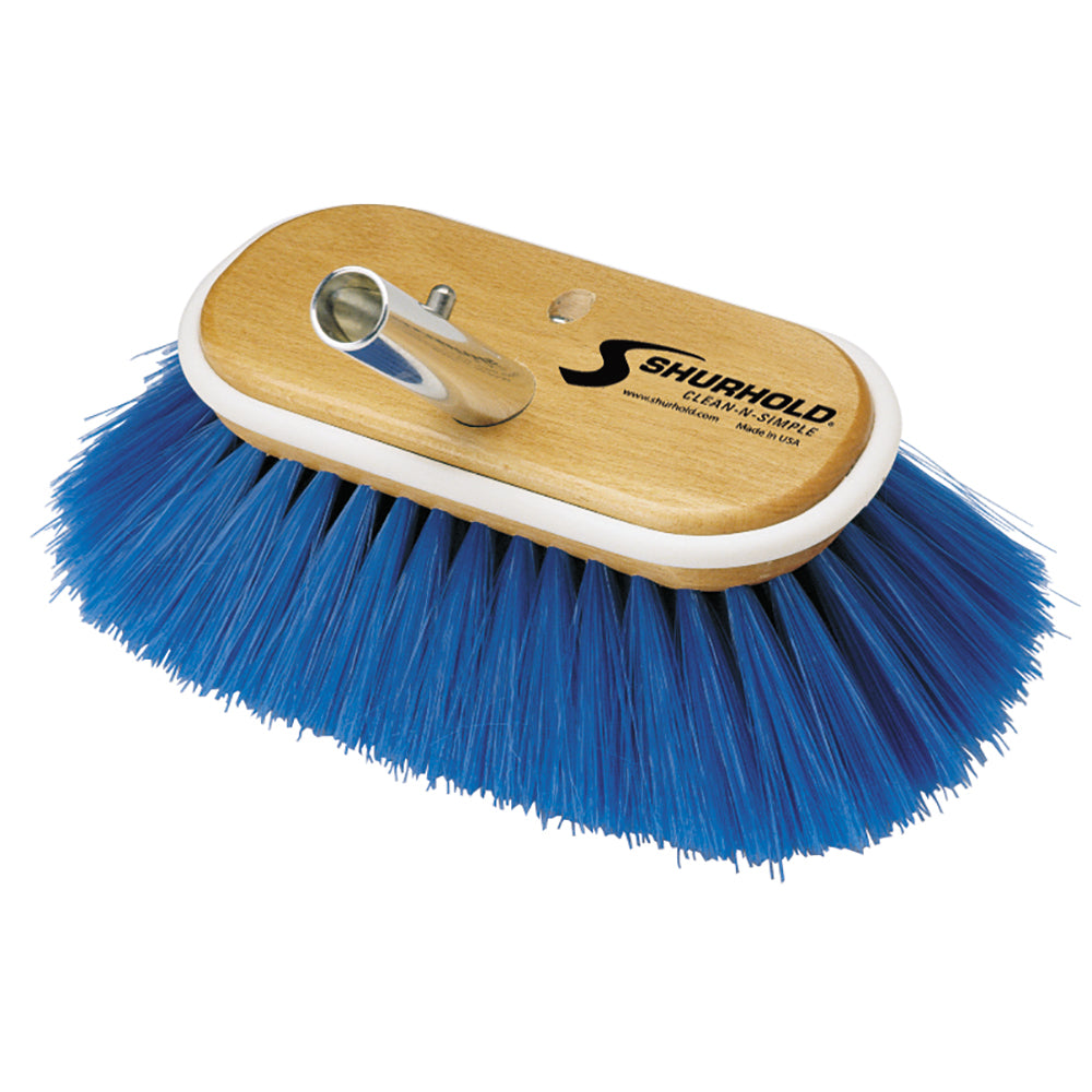 Suncoast Marine and Auto offers Shurhold 6" Nylon Extra Soft Bristles Deck Brush [970]