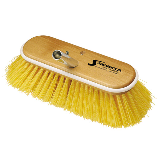 Suncoast Marine and Auto offers Shurhold 10" Polystyrene Medium Bristle Deck Brush [985]