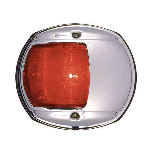 Suncoast Marine and Auto offers Perko LED Side Light - Red - 12V - Chrome Plated Housing [0170MP0DP3]