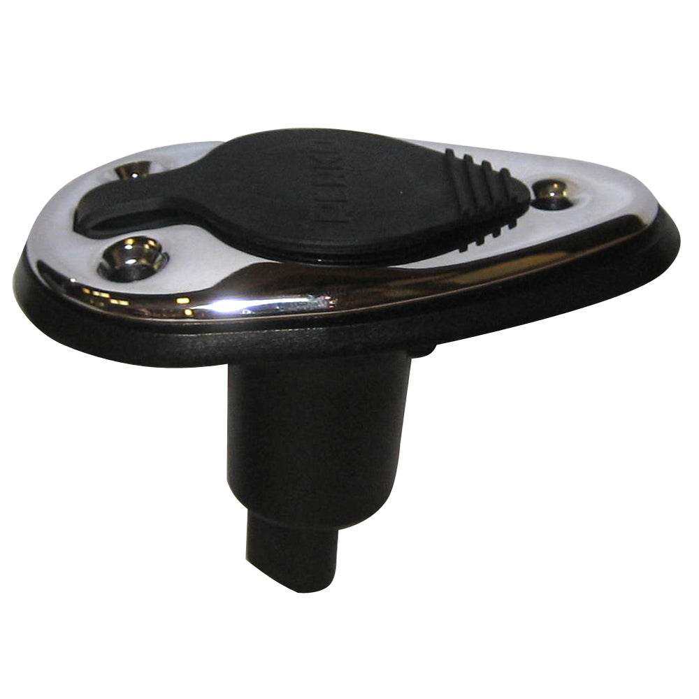 Suncoast Marine and Auto offers Perko Threaded Collar Pole Light Mounting Base - 2 Pin - Chrome Plated [1048P00DP]