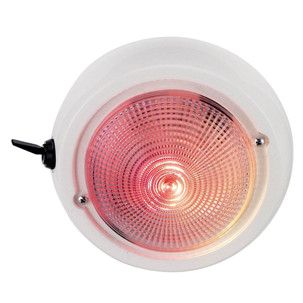 Suncoast Marine and Auto offers Perko Dome Light w/Red & White Bulbs [1263DP1WHT]