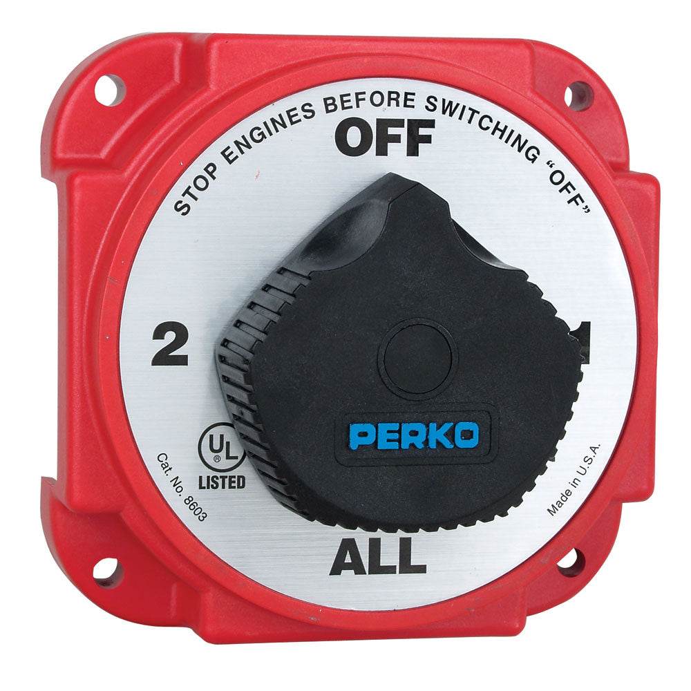 Suncoast Marine and Auto offers Perko Heavy Duty Battery Selector Switch w/Alternator Field Disconnect [8603DP]