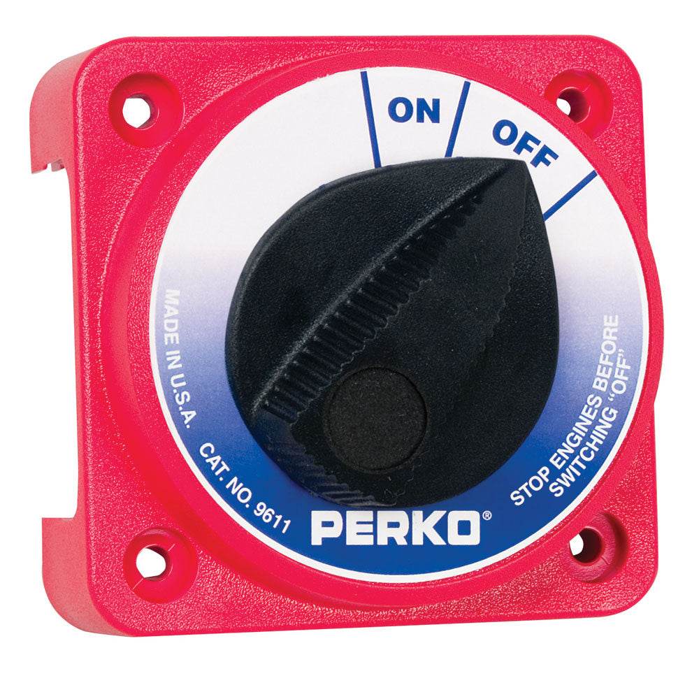 Suncoast Marine and Auto offers Perko 9611DP Compact Medium Duty Main Battery Disconnect Switch [9611DP]