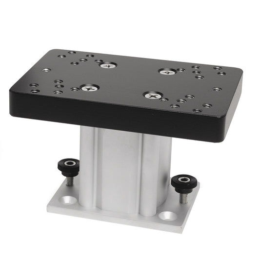 Suncoast Marine and Auto offers Cannon Aluminum Fixed Base Downrigger Pedestal - 4" [1904030]