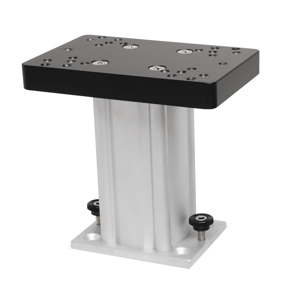 Suncoast Marine and Auto offers Cannon Aluminum Fixed Base Downrigger Pedestal - 6" [1904031]