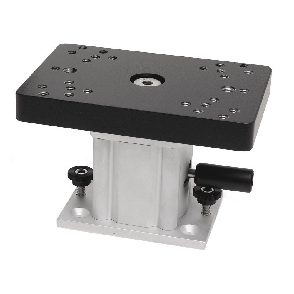 Suncoast Marine and Auto offers Cannon Aluminum Swivel Base Downrigger Pedestal - 4" [1904032]