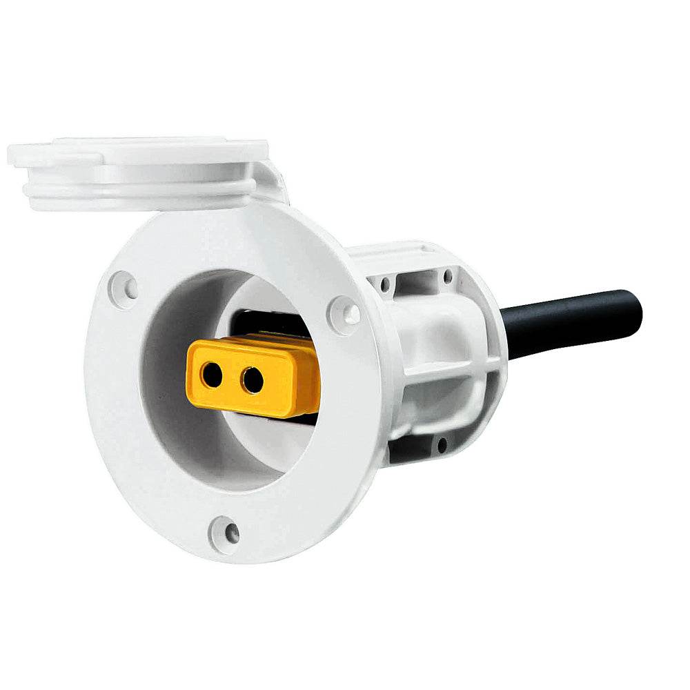 Suncoast Marine and Auto offers Cannon Flush Mount Power Port - White [1903013]