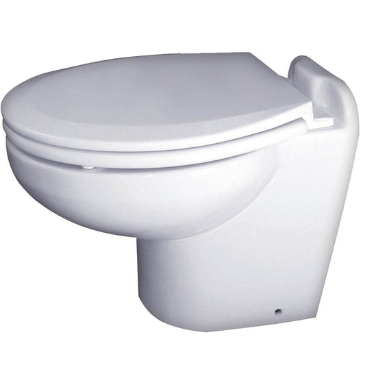 Suncoast Marine and Auto offers Raritan Marine Elegance - White - Household Style - Freshwater Solenoid - Smart Toilet Control - 12v [220HF012]