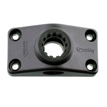 Suncoast Marine and Auto offers Scotty 241 Combination Side or Deck Mount - Black [241-BK]