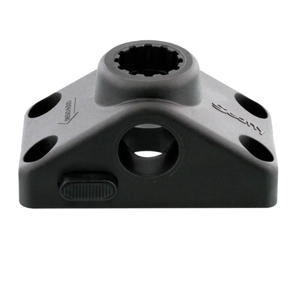 Suncoast Marine and Auto offers Scotty 241 Locking Combination Side or Deck Mount - Black [241L-BK]