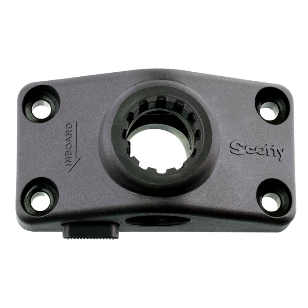 Suncoast Marine and Auto offers Scotty 241 Locking Combination Side or Deck Mount - Black [241L-BK]