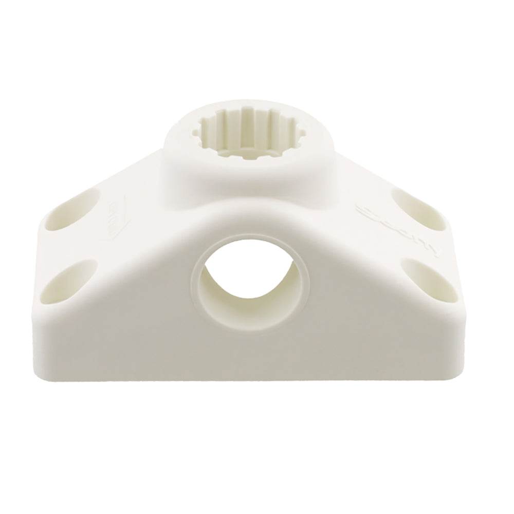 Suncoast Marine and Auto offers Scotty Combination Side / Deck Mount - White [241-WH]