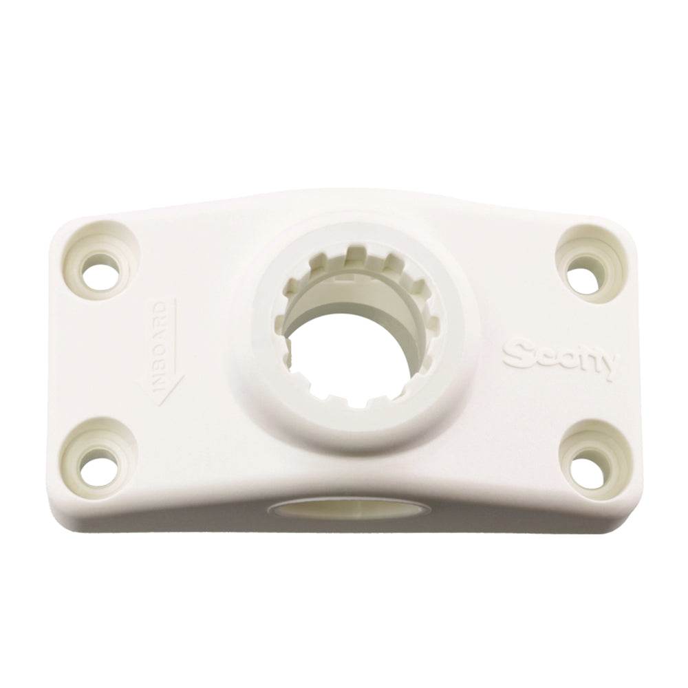 Suncoast Marine and Auto offers Scotty Combination Side / Deck Mount - White [241-WH]