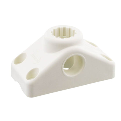 Suncoast Marine and Auto offers Scotty Combination Side / Deck Mount - White [241-WH]