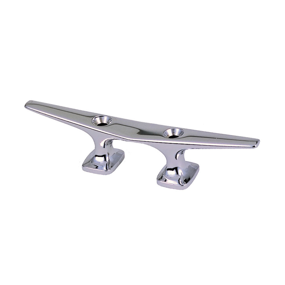 Suncoast Marine and Auto offers Perko 6.5" Open Base Cleat - Chrome Plated Zinc [1252DP0CHR]