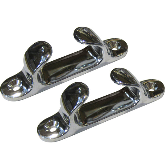 Suncoast Marine and Auto offers Perko 4" Straight Chock - Chrome Plated Zinc [1230DP0CHR]