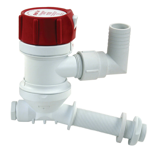 Suncoast Marine and Auto offers Rule "C" Tournament Series 500 GPH Livewell/Aerator w/ Angled Inlet [401C]